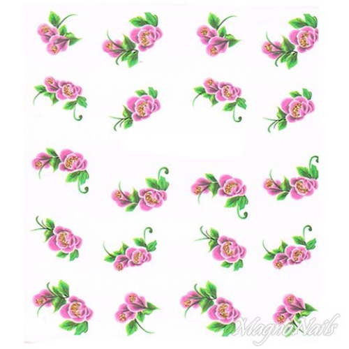 2D Nail Art One Stoke Sticker