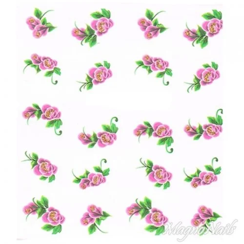 2D Nail Art One Stoke Sticker