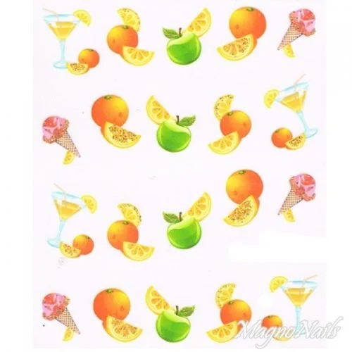 2D Nail Art One Stoke Sticker