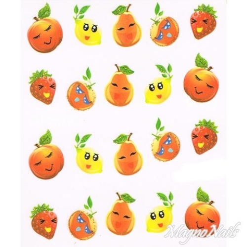 2D Nail Art One Stoke Sticker