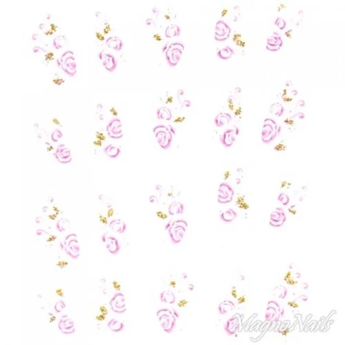 2D Nail Art One Stoke Sticker