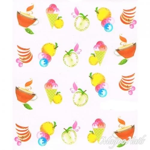 2D Nail Art One Stoke Sticker