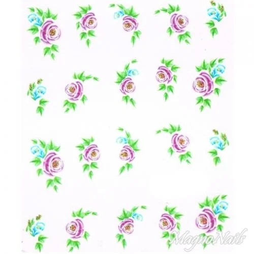 2D Nail Art One Stoke Sticker