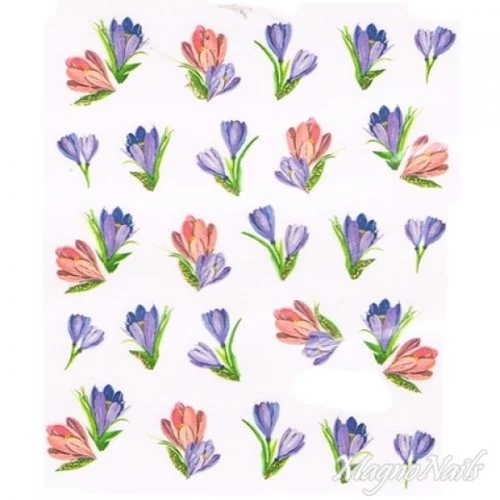 2D Nail Art One Stoke Sticker