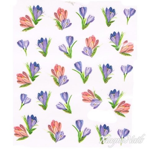 2D Nail Art One Stoke Sticker