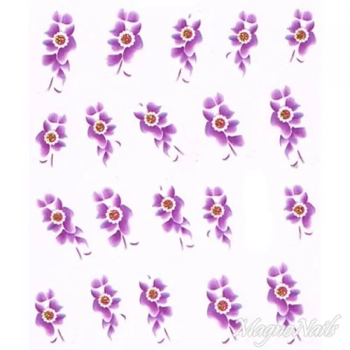 2D Nail Art One Stoke Sticker