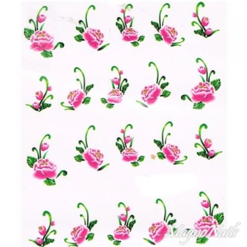 2D Nail Art One Stoke Sticker