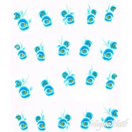 2D Nail Art One Stoke Sticker