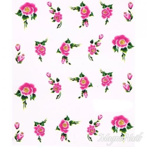 2D Nail Art One Stoke Sticker