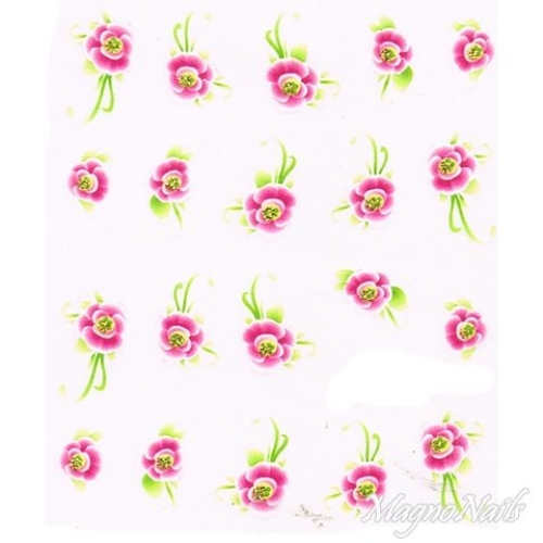 2D Nail Art One Stoke Sticker