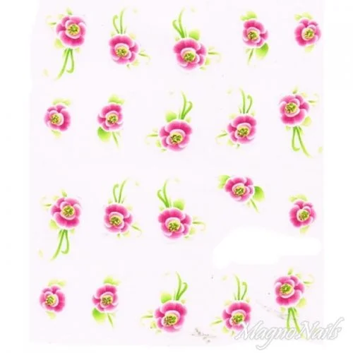 2D Nail Art One Stoke Sticker