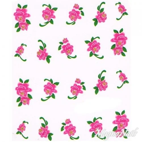 2D Nail Art One Stoke Sticker