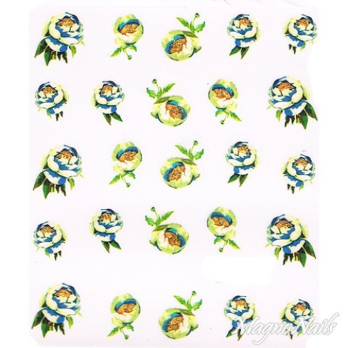 2D Nail Art One Stoke Sticker