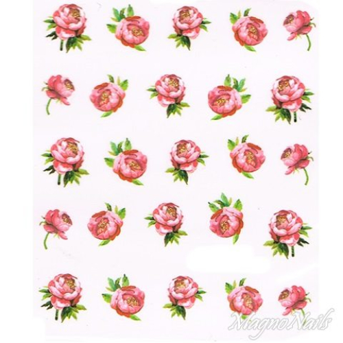 2D Nail Art One Stoke Sticker