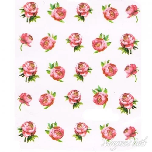 2D Nail Art One Stoke Sticker