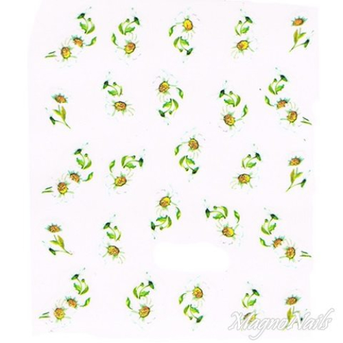 2D Nail Art One Stoke Sticker