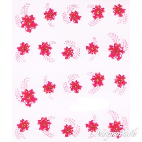 2D Nail Art One Stoke Sticker