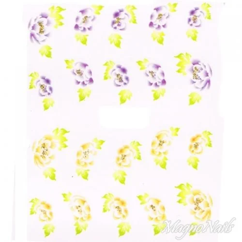 2D Nail Art One Stoke Sticker