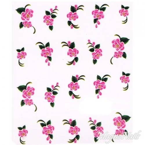 2D Nail Art One Stoke Sticker