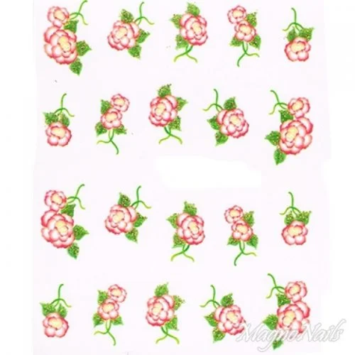 2D Nail Art One Stoke Sticker