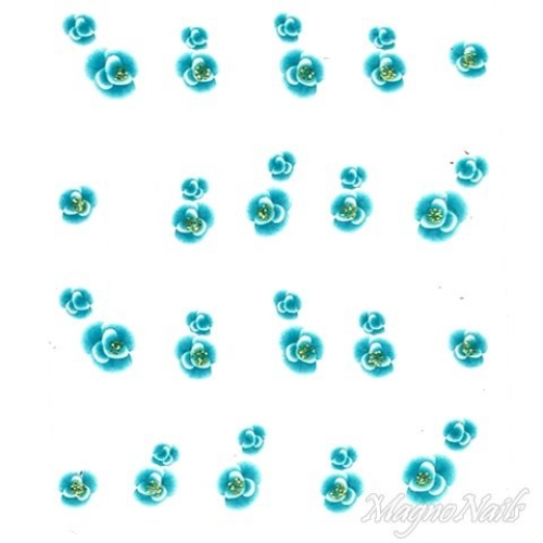 2D Nail Art One Stoke Sticker