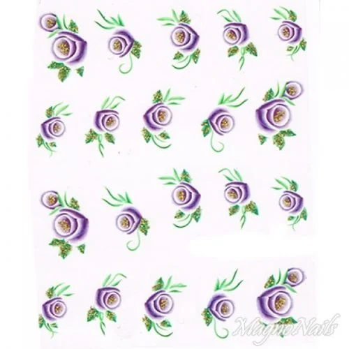 2D Nail Art One Stoke Sticker