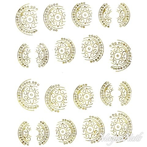 2D Nail Art One Stoke Sticker