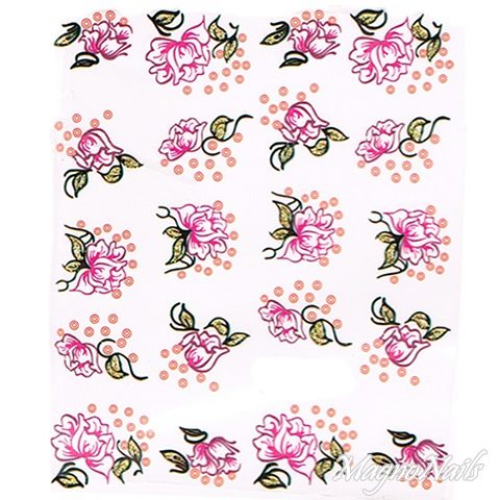 2D Nail Art One Stoke Sticker