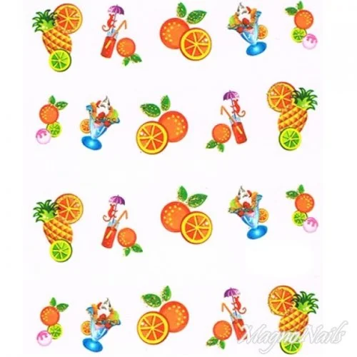 2D Nail Art One Stoke Sticker