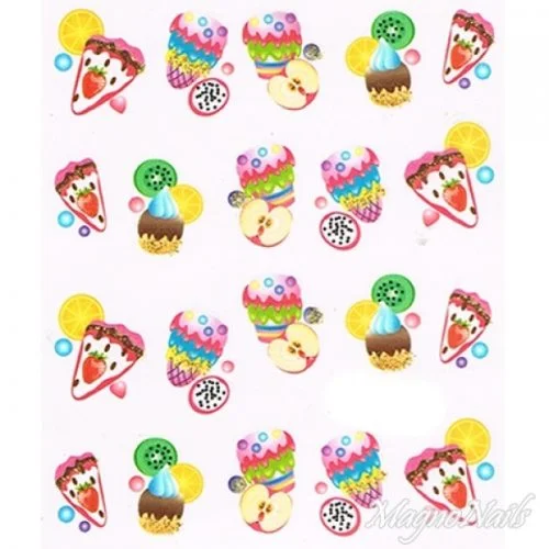 2D Nail Art One Stoke Sticker