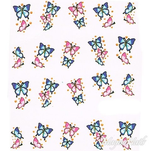 2D Nail Art One Stoke Sticker