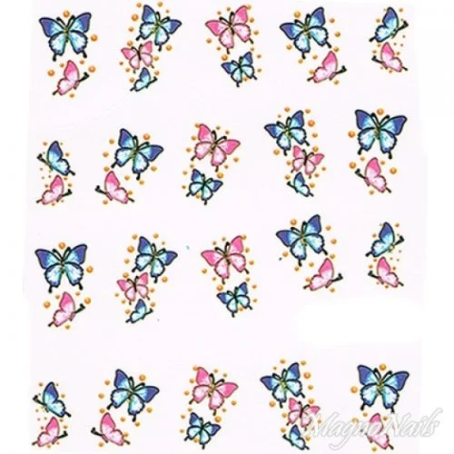 2D Nail Art One Stoke Sticker