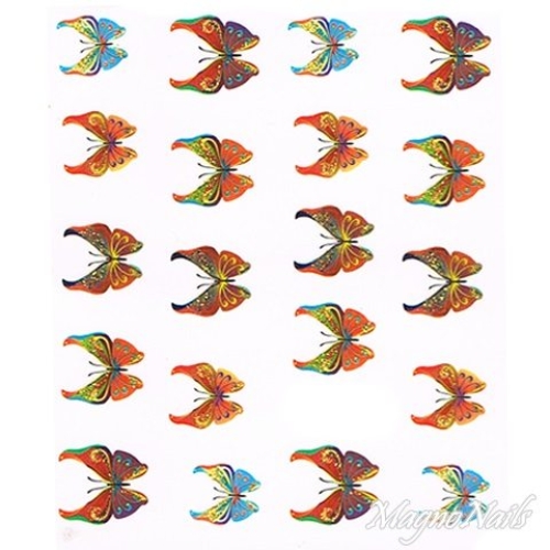2D Nail Art One Stoke Sticker