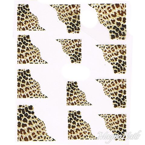 2D Nail Art One Stoke Sticker