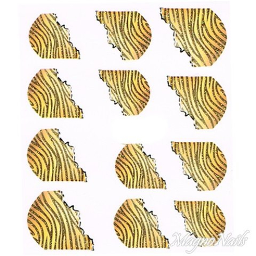 2D Nail Art One Stoke Sticker