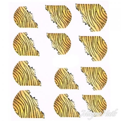 2D Nail Art One Stoke Sticker