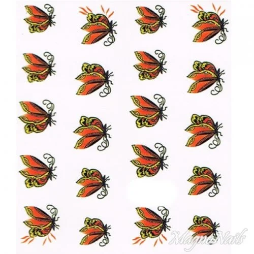 2D Nail Art One Stoke Sticker