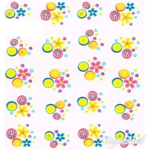 2D Nail Art One Stoke Sticker