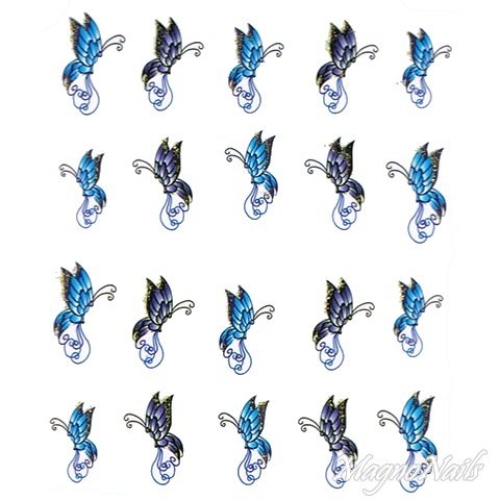 2D Nail Art One Stoke Sticker