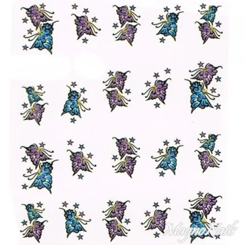 2D Nail Art One Stoke Sticker