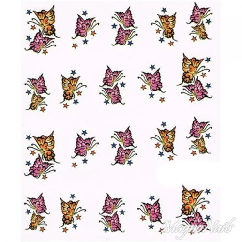 2D Nail Art One Stoke Sticker