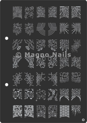 XL Stamping Schablone O extra große Schablone tief ausgestanzt Qualität