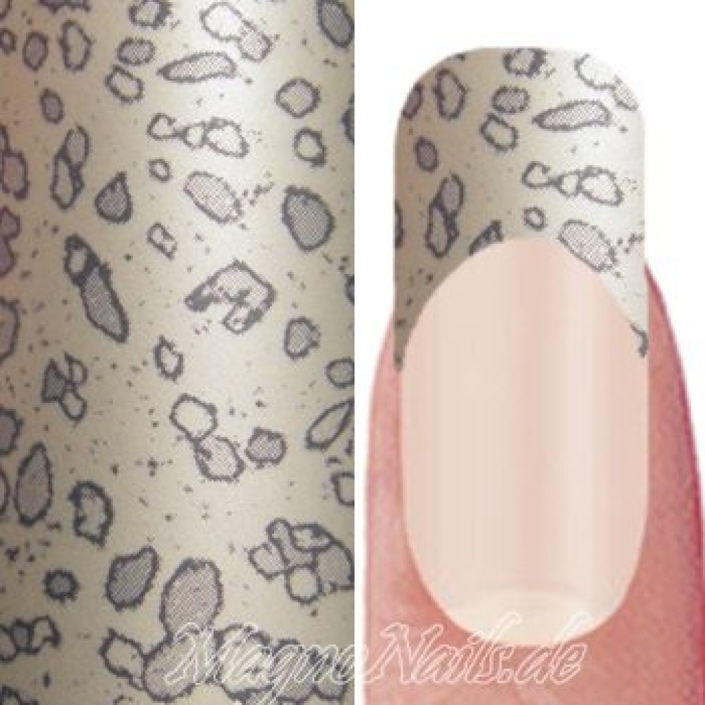 Nail Art Transfer Folie 0,45m - Nail Foil - Gepard Nailart Nails Nägel Schmuck TransferFolie Nagelfolie Nageldesign