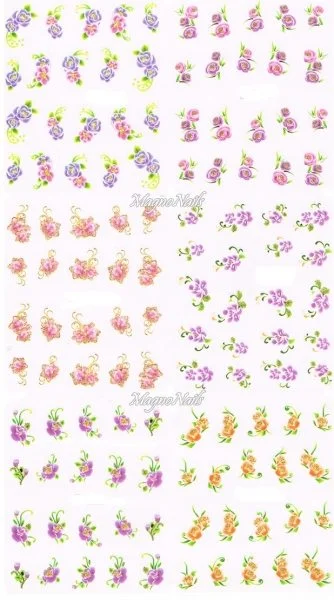 2D Nail Art Sticker
