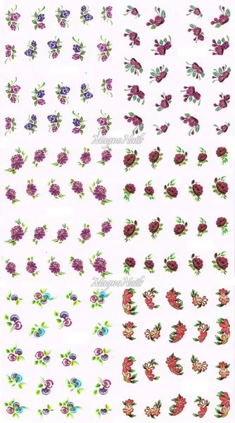 2D Nail Art Sticker