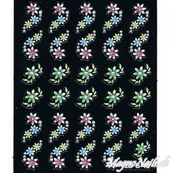 3D Nail Sticker Seblstklebende Aufkleber Nagelsticker Nagelaufkleber