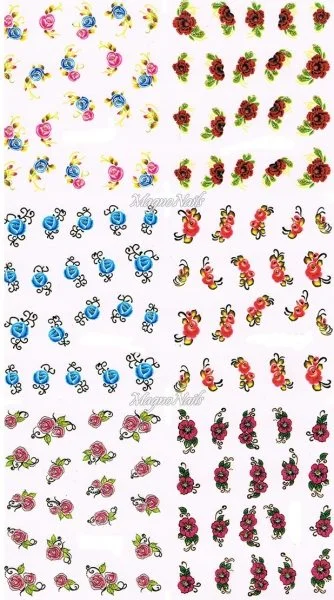 2D Nail Art Sticker