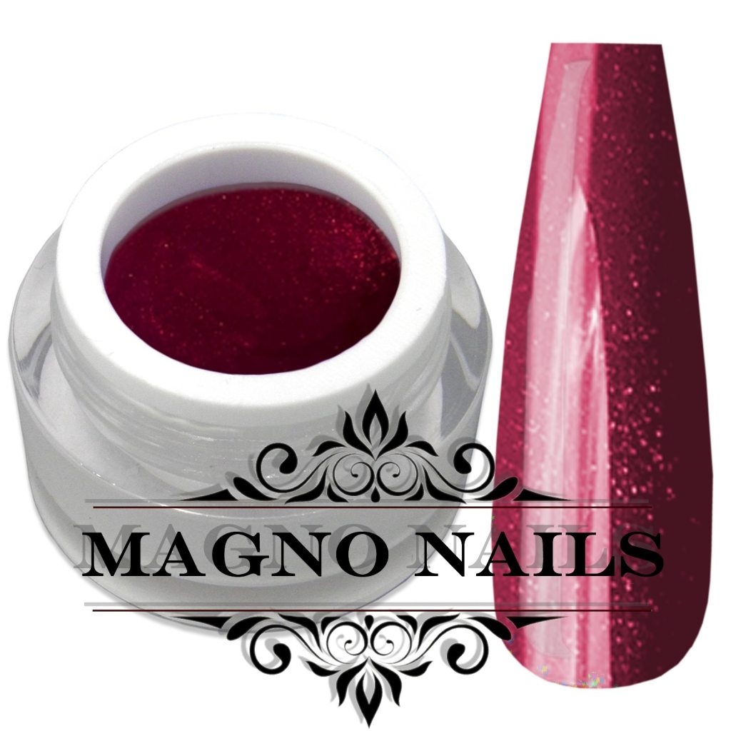 UV Gel - 1055 - Glitter Gel rot - Red Crush