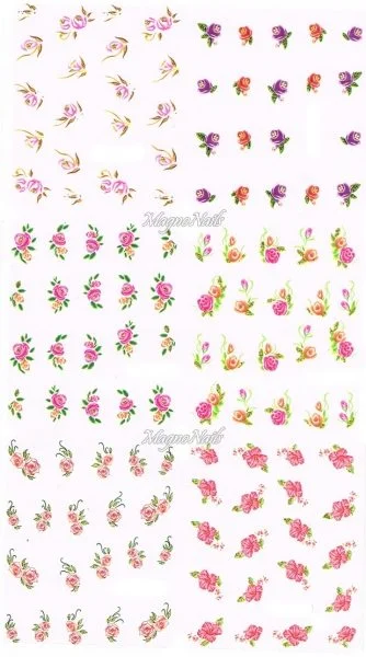 2D Nail Art Sticker