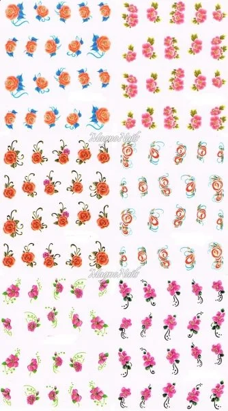 2D Nail Art Sticker